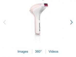 Very good condition Lumea IPL hair removal system