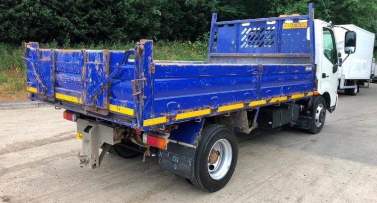 HINO 300 2014 14 SERIES 817 steel dropside tipper tar chutes weigher tow bar
