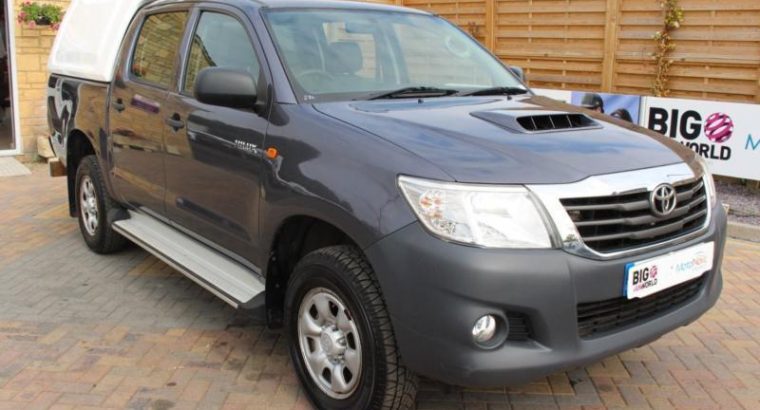 TOYOTA HI-LUX HL2 2013 4X4 D-4D 142 DOUBLE CAB WITH TRUCKMAN TOP PICK UP DIESEL