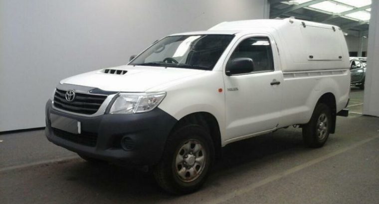 TOYOTA HI-LUX HL2 4X4 D-4D 144 2013 SINGLE CAB WITH TRUCKMAN TOP PICK UP DIESEL