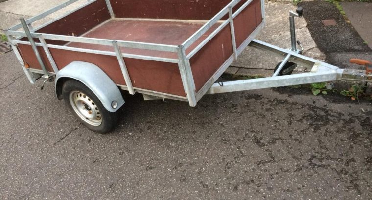 Excellent condition Galvanised trailer