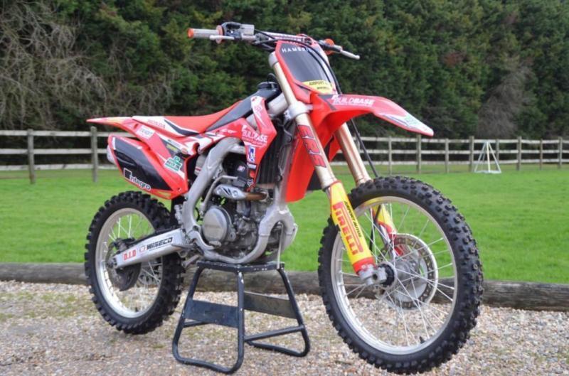 HONDA CRF 250 4 2017 17 STROKE MOTORCROSS BIKE WITH A 265 CONVERSION