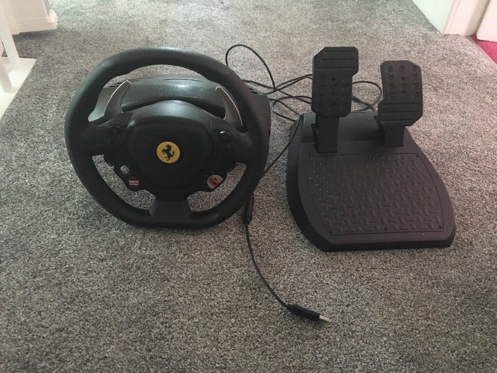 Xbox 360 Steering Wheel & Pedals