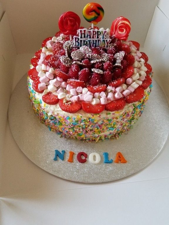 Beautiful BIRTHDAY CAKE