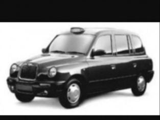 For sale Glasgow taxi and plate