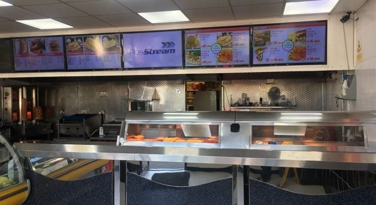 Very Busy Traditional Fish And Chips And Pizza Shop For Sale