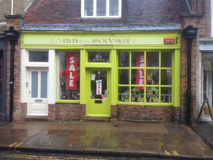 Prestigious Award-Winning Footwear Emporium In Canterbury For Sale