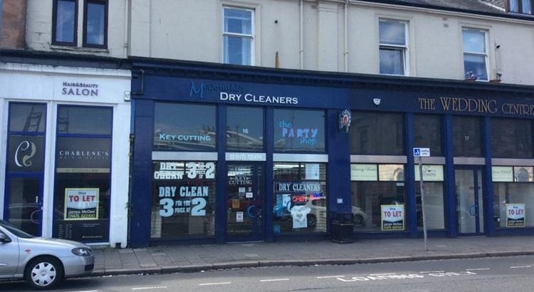 For Sale Well Run Dry Cleaners & Party Shop