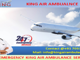 Optimum Air Ambulance Services in Bhopal by King