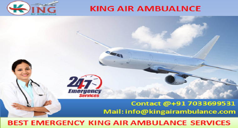 Optimum Air Ambulance Services in Bhopal by King