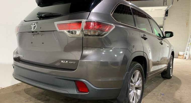 2015 TOYOTA HIGHLANDER XLE AWD