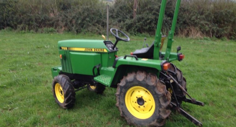 John Deere 755 4wd Compact Tractor