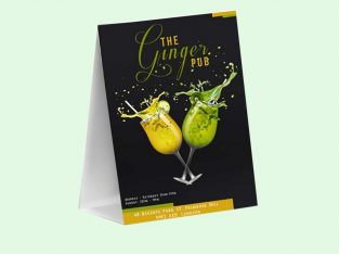 A4 Restaurant Menu | A4 Menu | A4 Leaflet | MenuMa