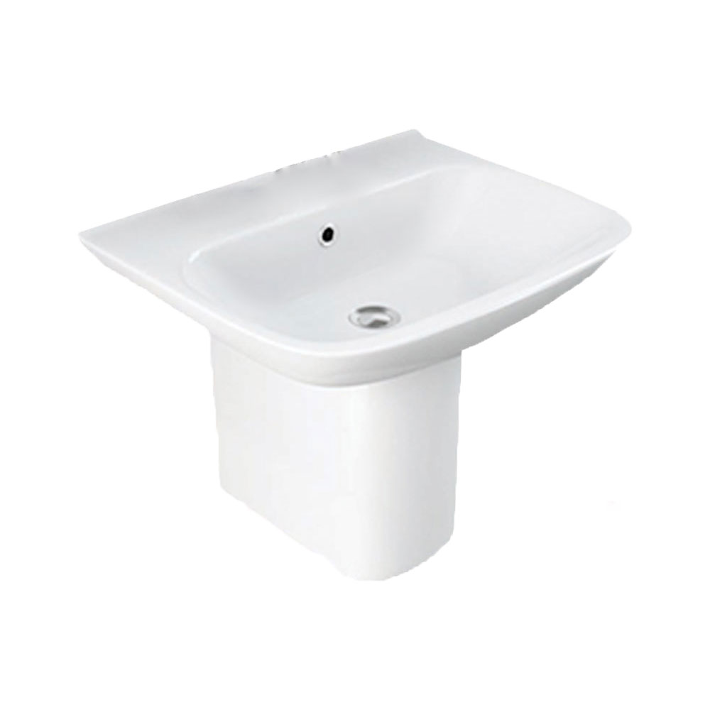 Basins with Semi Pedestals | MJ Bathrooms