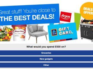 Get a Chance to £500 Amazon Gift Card