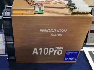 New Innosilicon A10 Pro 6G 720MH/s , WhatsMiner M3