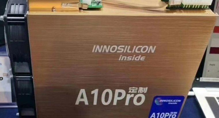 New Innosilicon A10 Pro 6G 720MH/s , WhatsMiner M3