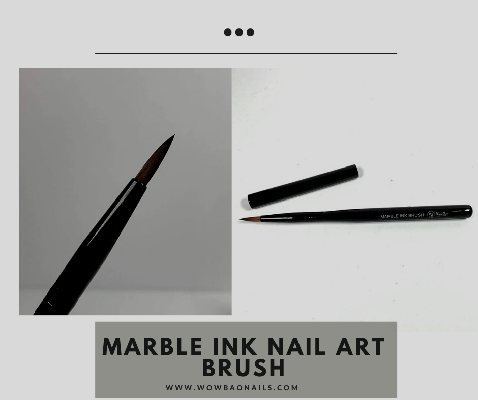 Marble Ink Nail Art Brush