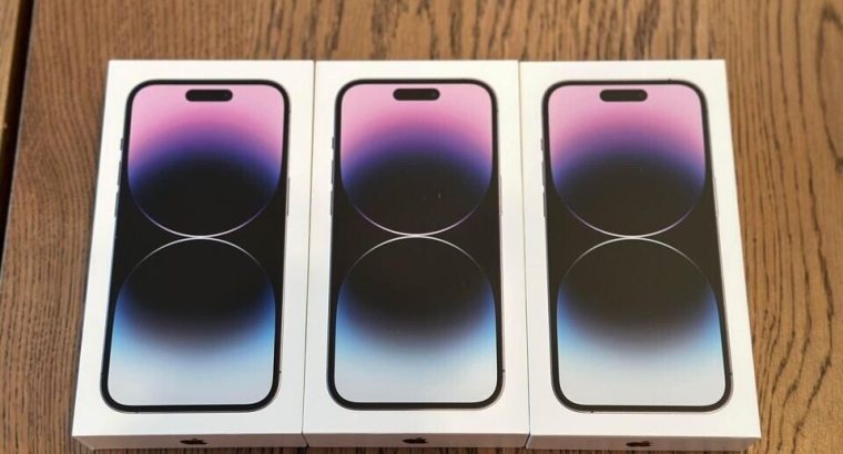 Apple – iPhone 14 Pro Max 512GB…… 860USD