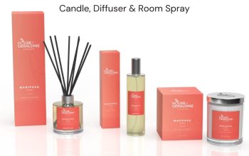 Mariposa Room Candle, Diffuser & Room Spray