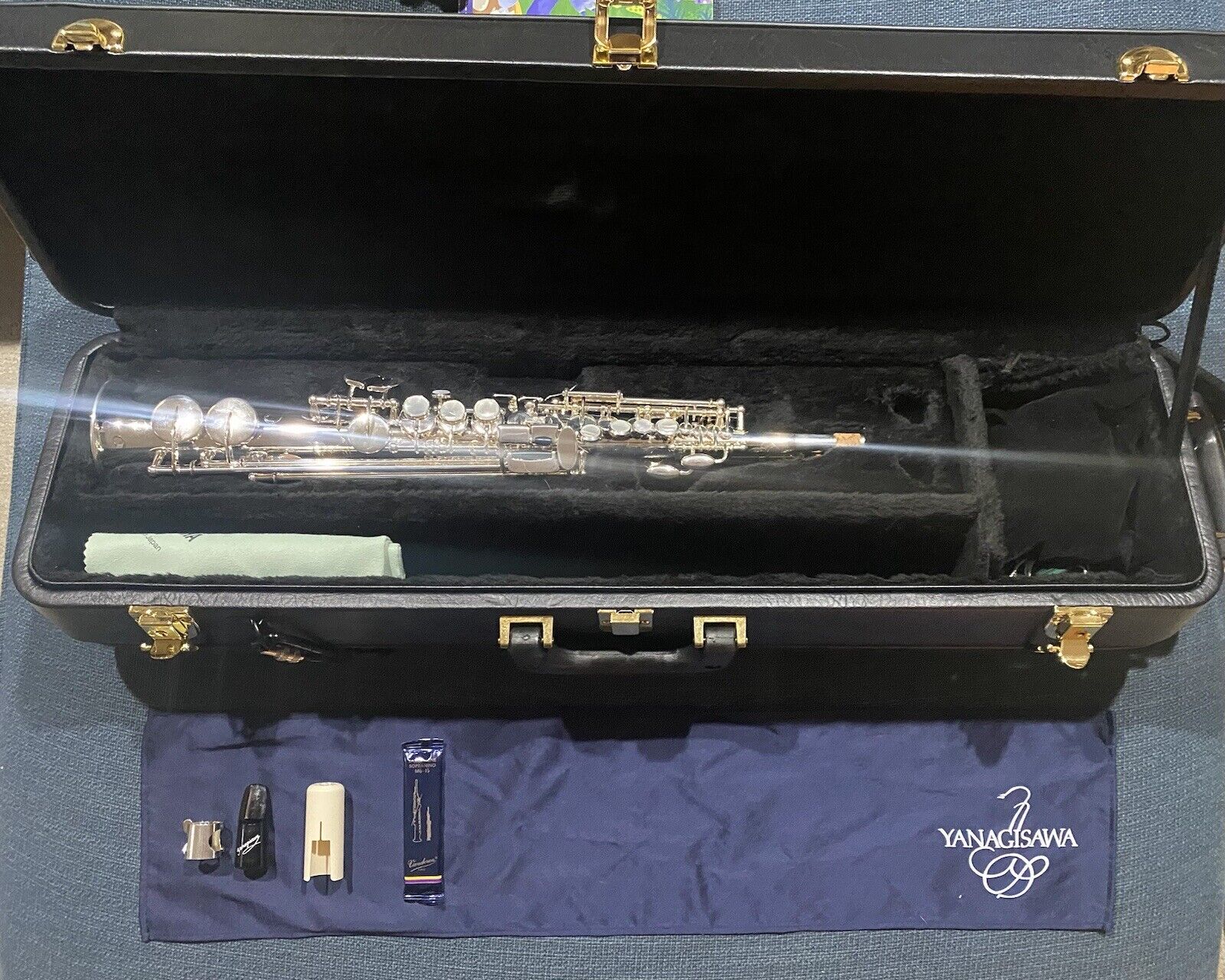 Yanagisawa SN981S Silver Sopranino Saxophone + Woodwind Carb