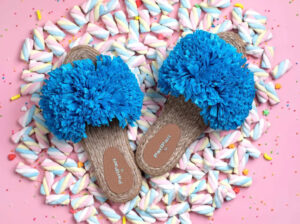 Buy amazing Rhim Jhim Sandals Blue-Open Toes Flats