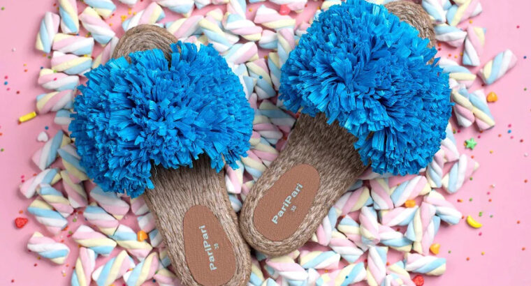 Buy amazing Rhim Jhim Sandals Blue-Open Toes Flats