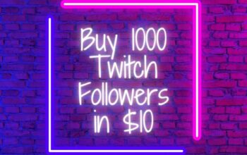 Buy 1000 Twitch Followers $10