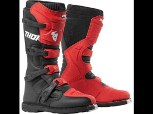 THOR BLITZ XP ADULT MOTOCROSS BOOTS – RED / BLACK