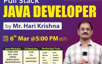 Full Stack Java Classroom & Online Training at KPHB Branch