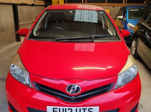 Toyota Vitz For Sale red Colour