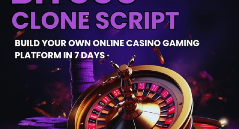 Bit555 casino clone script -Your gateway to casino venture s