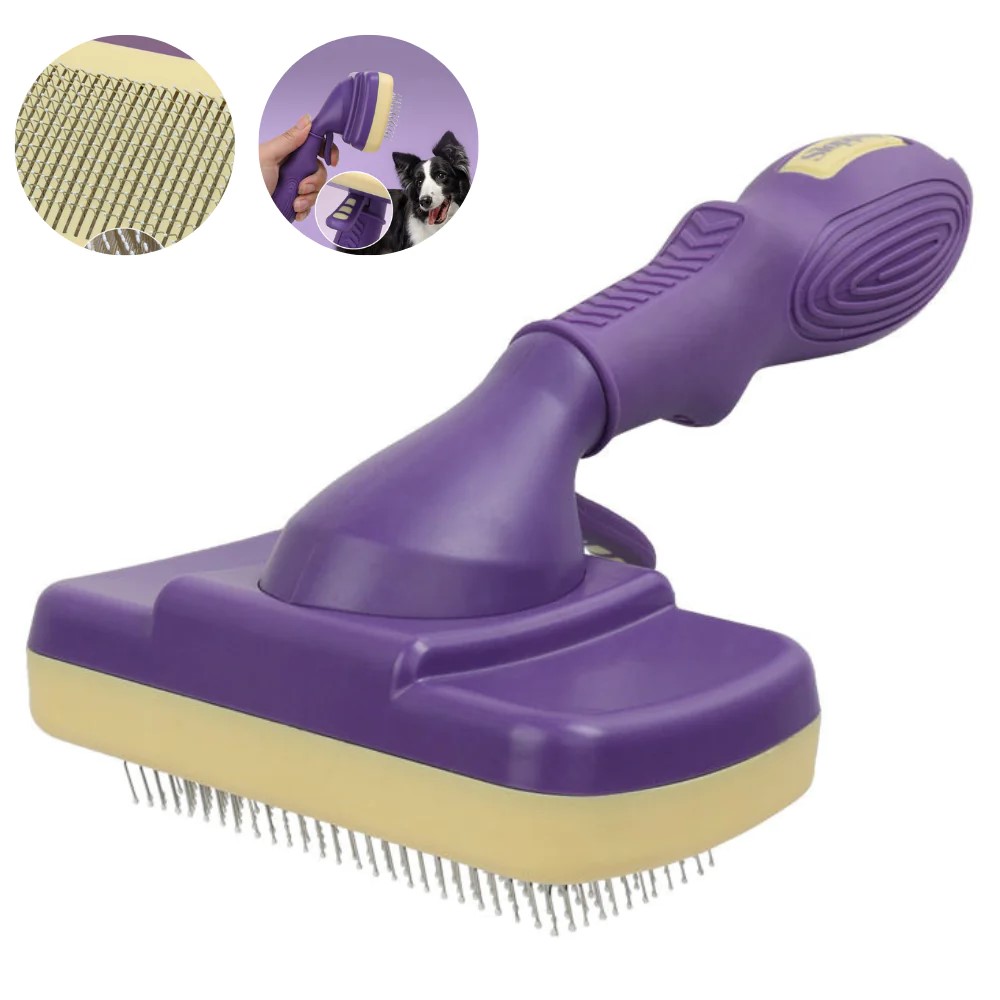 Elevate Grooming with the Petbuds Slicker Brush