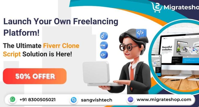 Launch Your Own Freelance Marketplace with Migrateshop’s Fiv