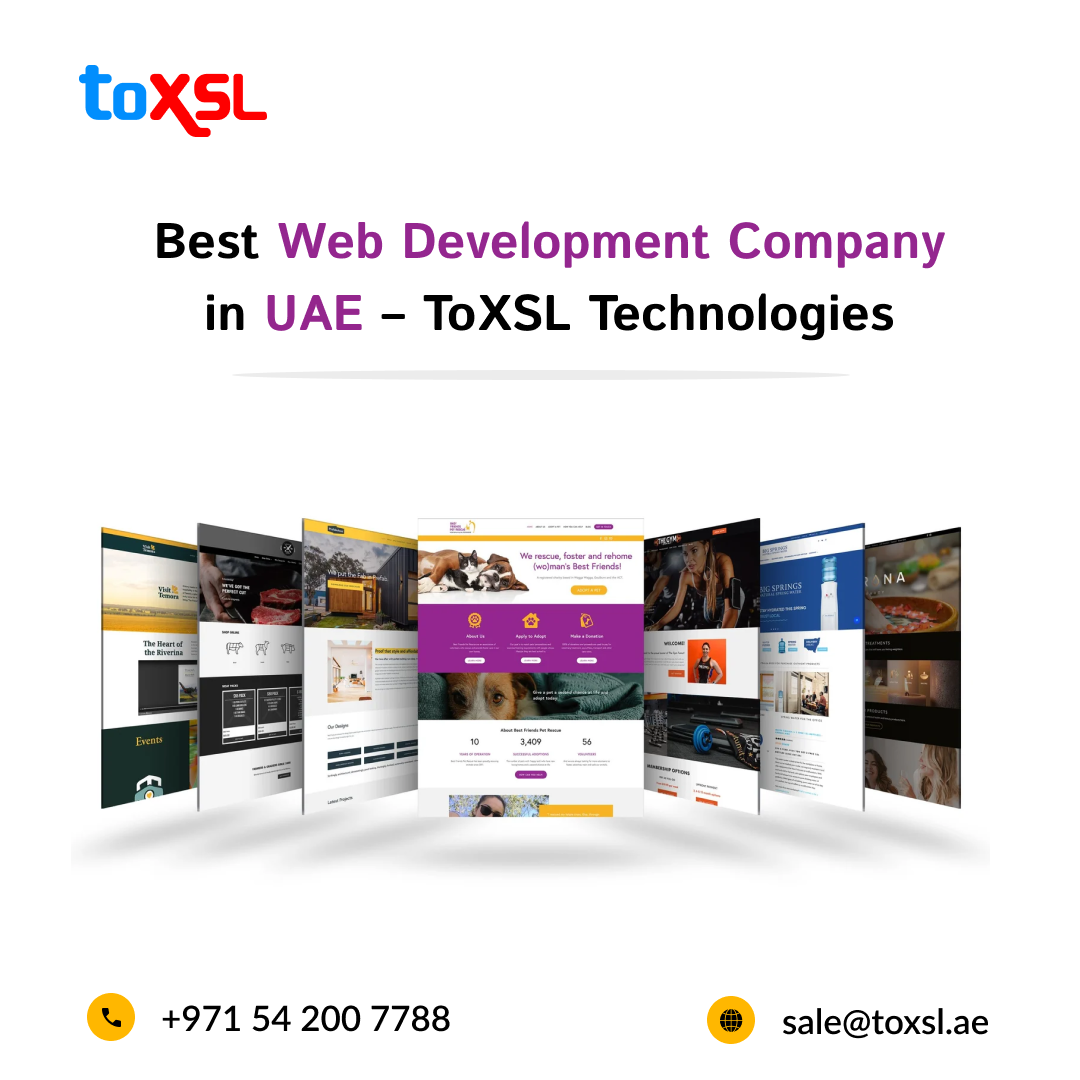 ToXSL Technologies: Trusted Web Development Company UAE