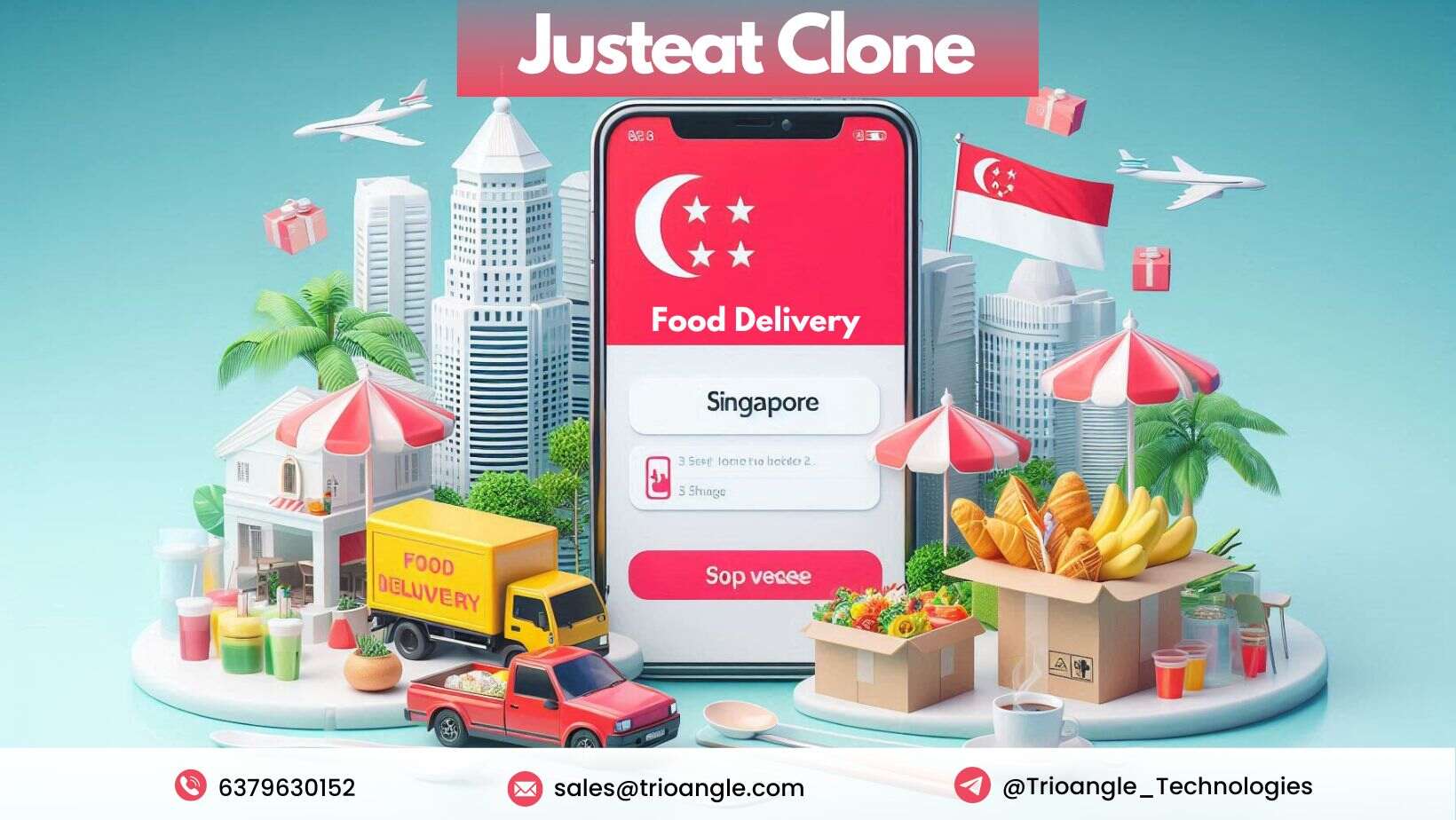 Singapore Entrepreneurs: Taste Success with Our JustEat Clon