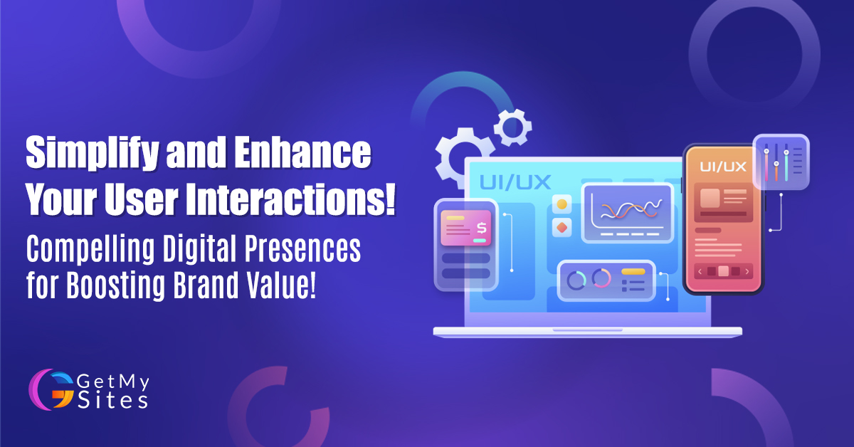 Responsive UI/UX web design services By Get My Sites
