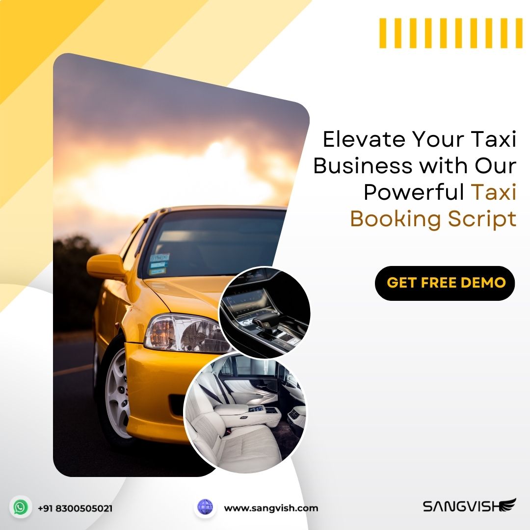 Elevate Your Taxi Service with Our Taxi Booking Script
