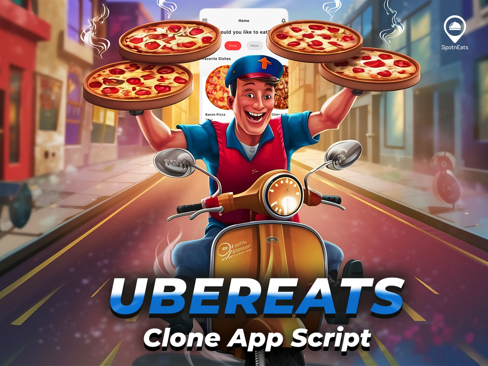 Develop Food Delivery Software from SpotnEats