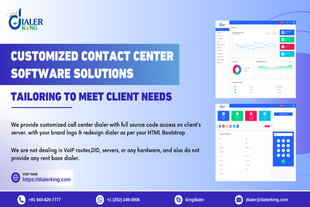 Business with Customized Contact Center Software!