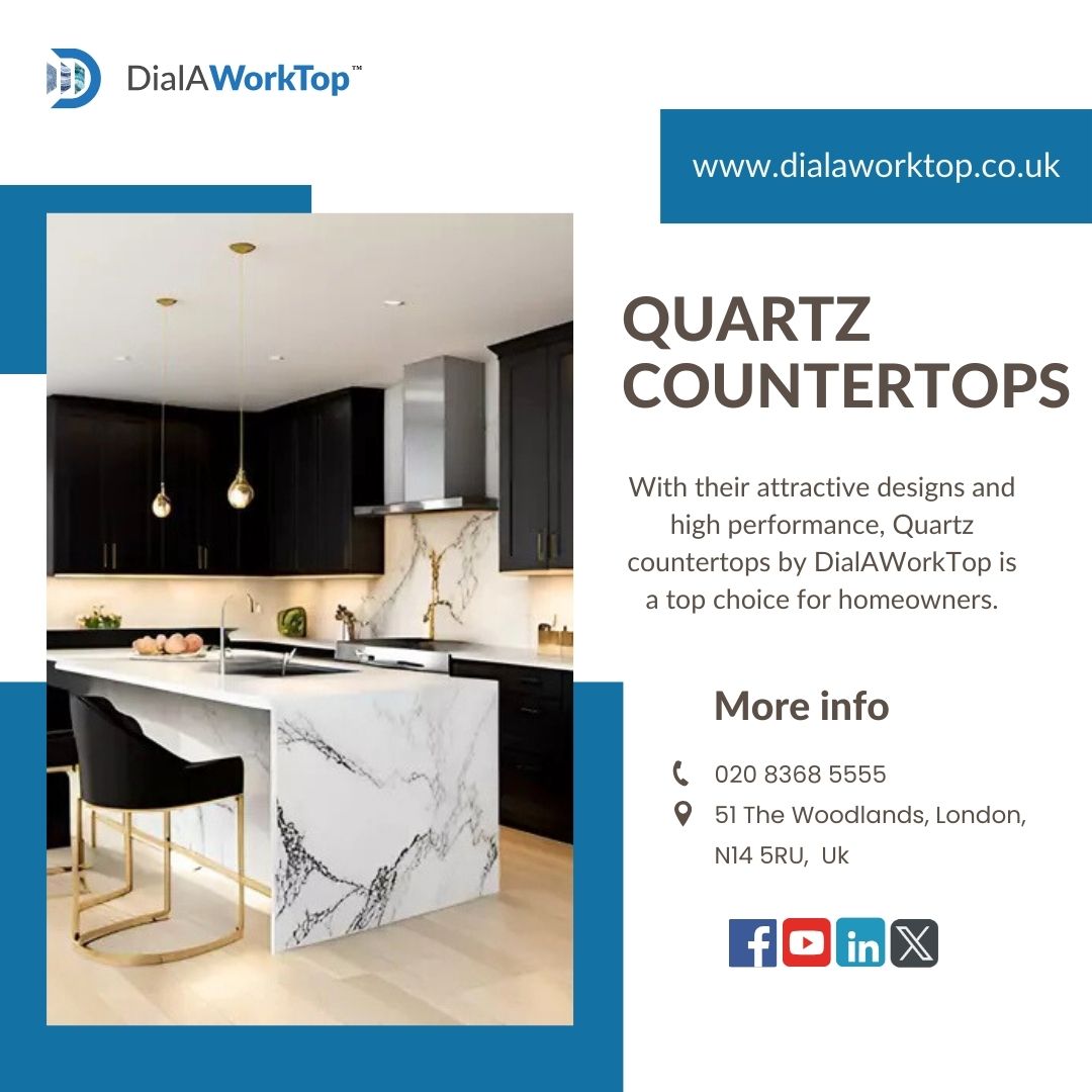 Quartz Countertops Cost in London, UK | 020 8368 5555