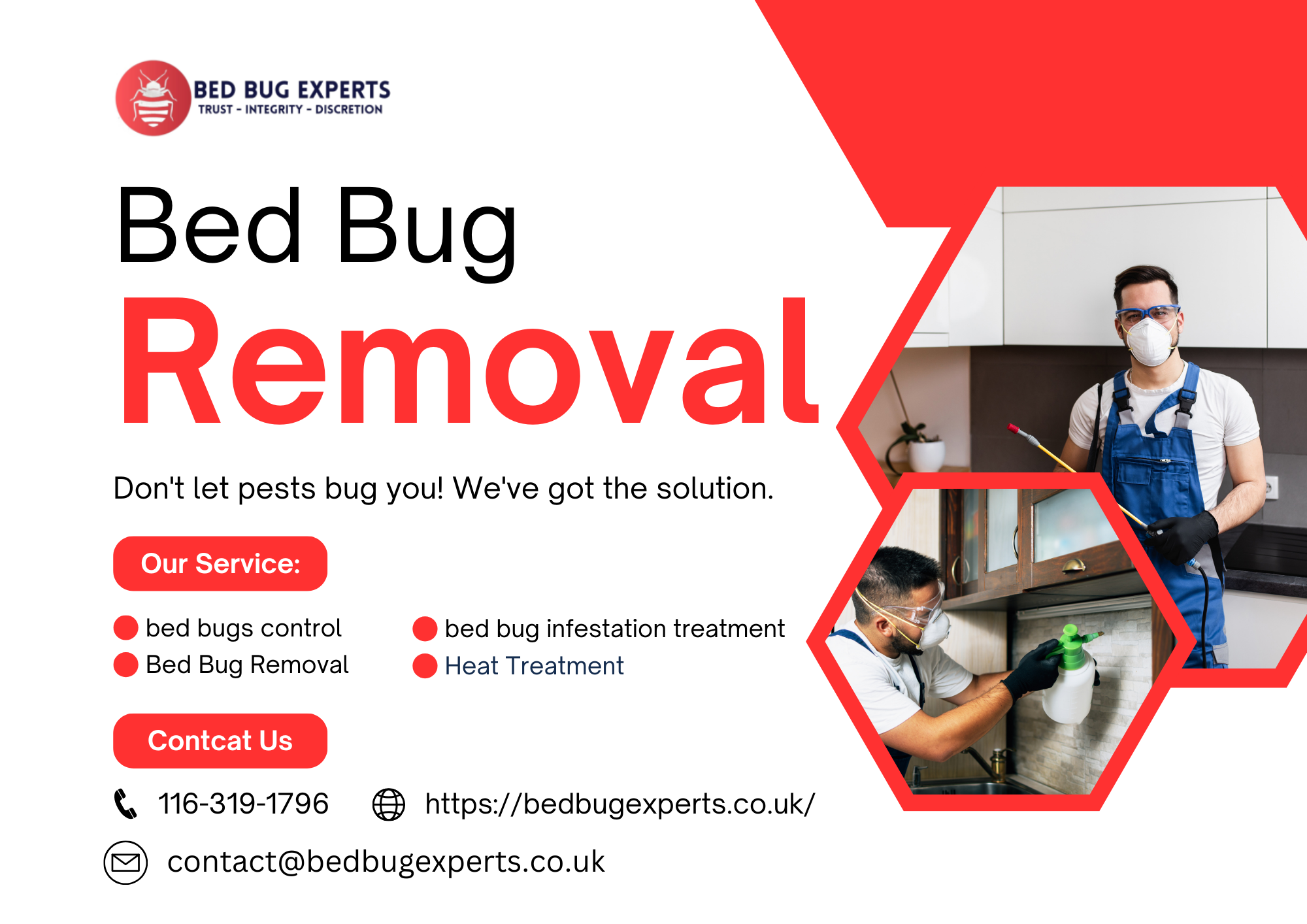 Bed bug removal leicester