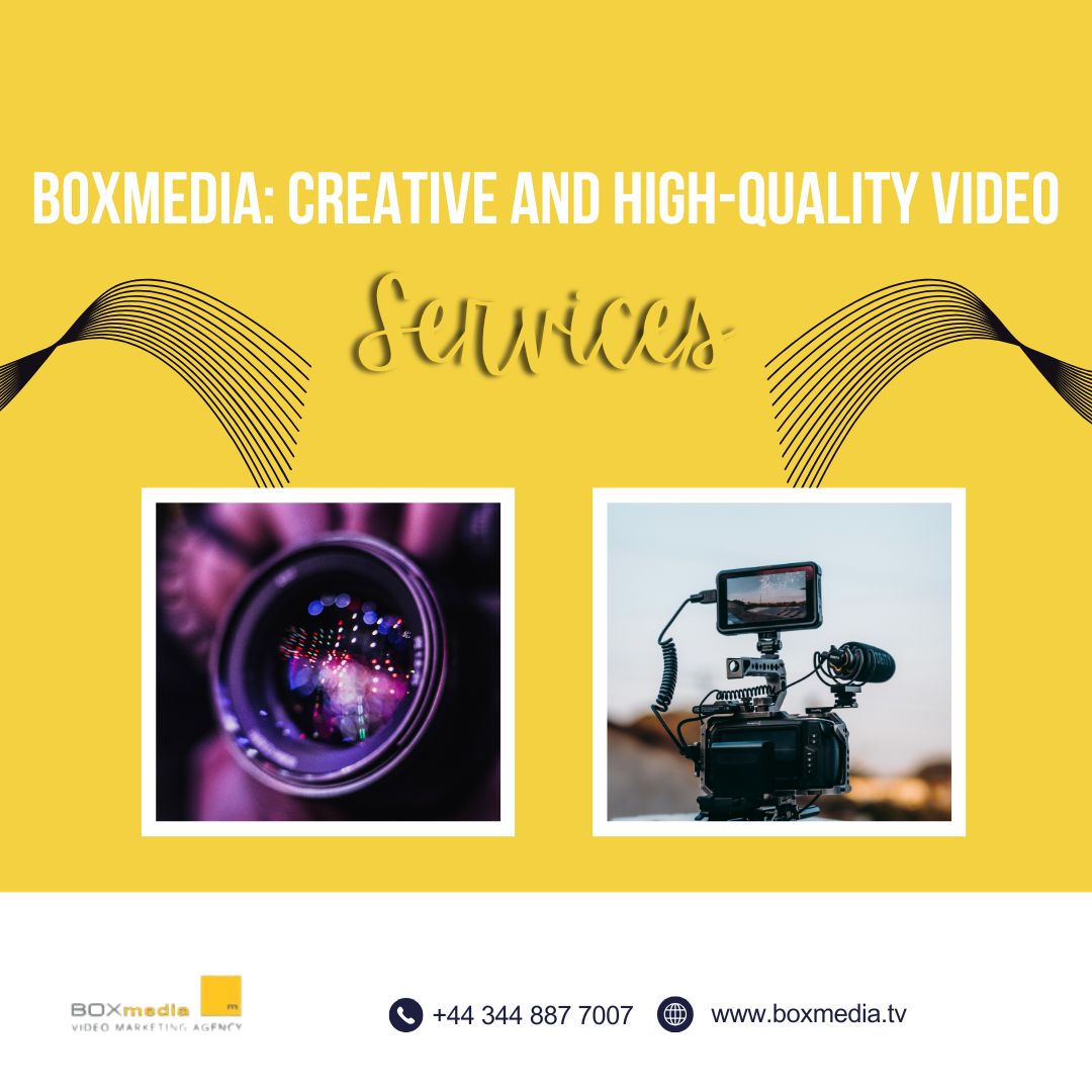 Boxmedia: Creative and High-Quality Video Production Service