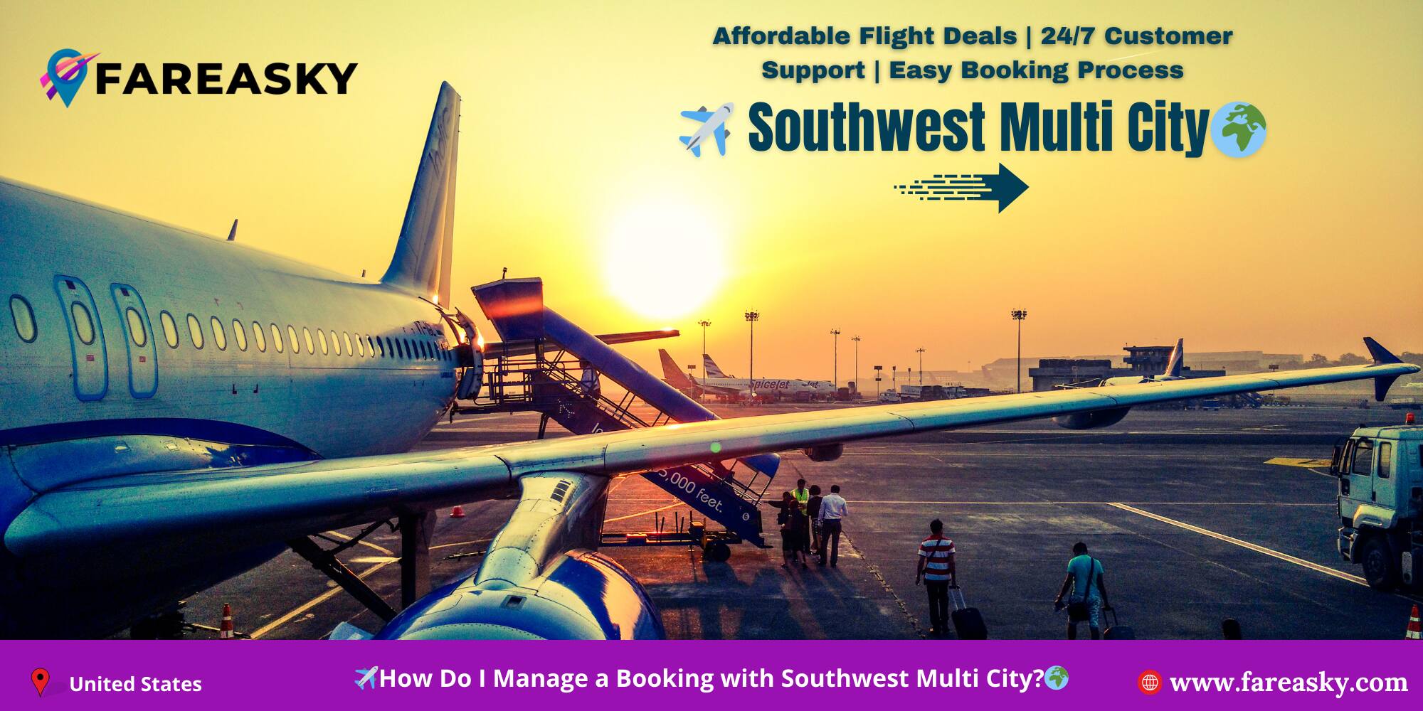 Southwest Multi City Flights – Convenient Multi-City Booking