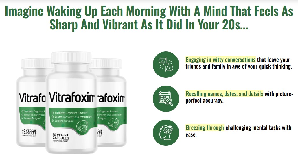 Vitrafoxin Capsules Reviews: Benefits, Function & Uses