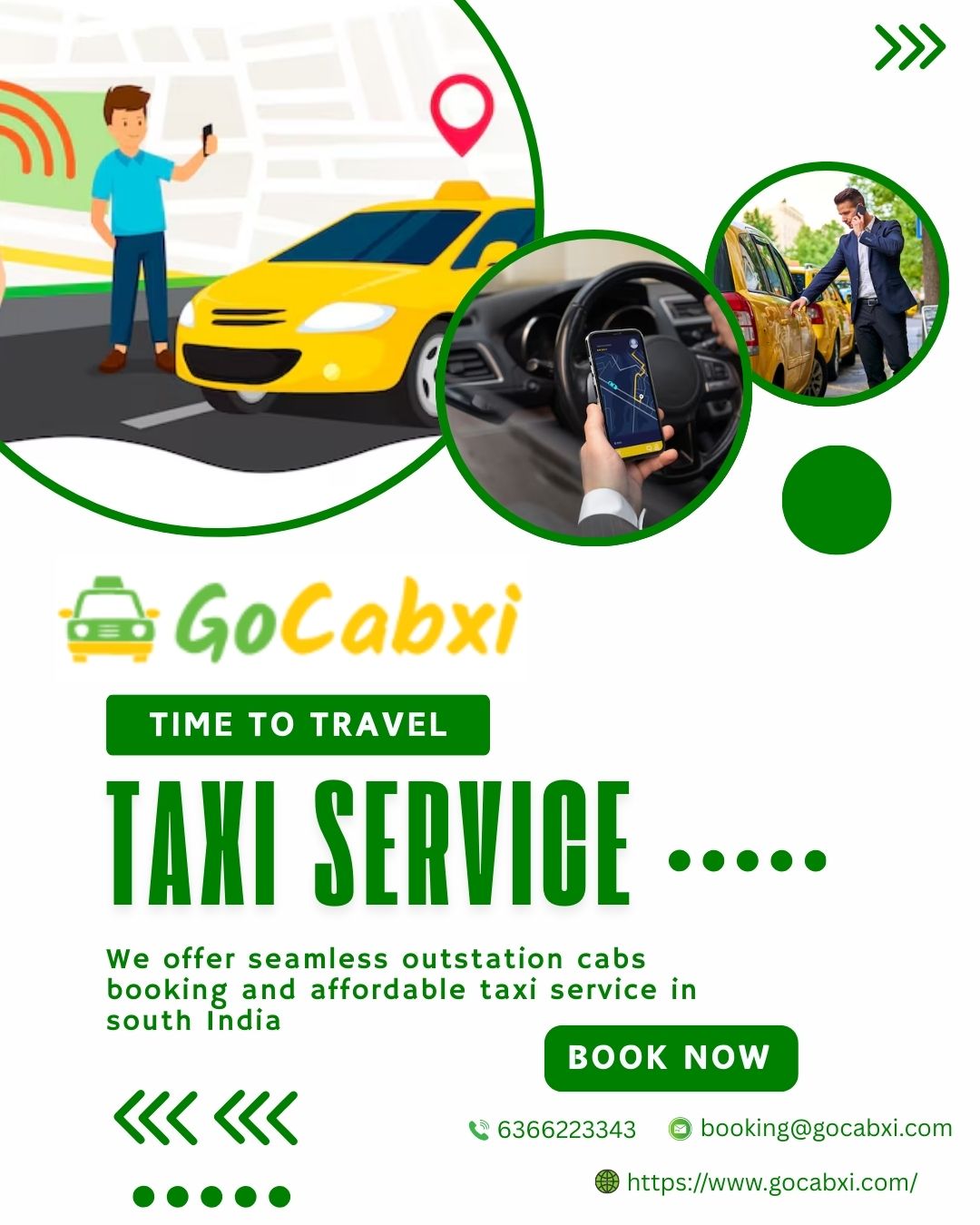GoCabXi – The Best Outstation Cab Service in Bangalore!