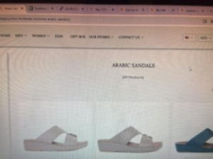 Arabic sandal