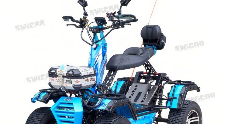 Electric 4*3000w Land Surfing Vehicle 4WD Sport ATV All Terr