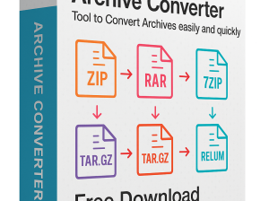Professional Archive Converter Software for ZIP, RAR, TAR