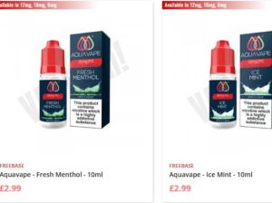 Buy AquaVape E-Liquid Flavours £2.99 | Vapeaah UK